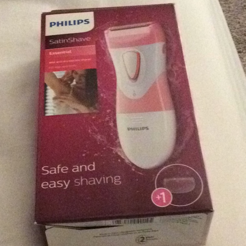 Electric Philips women’s razor